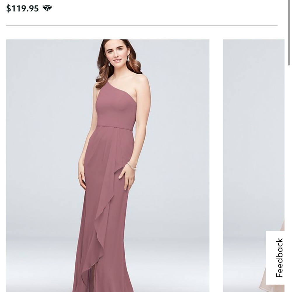 David’s Bridal Bridesmaid dress